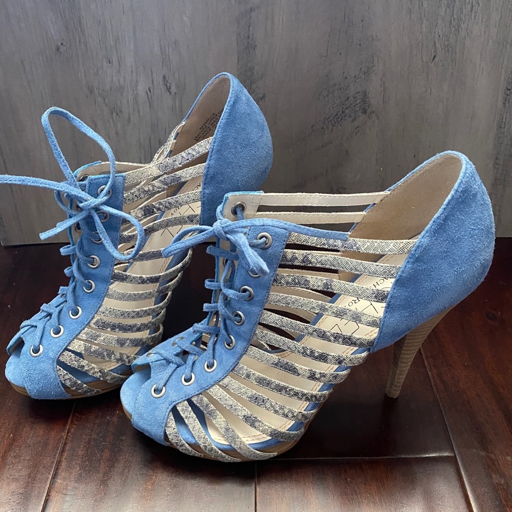 RACHEL Rachel Roy Blue Heels
